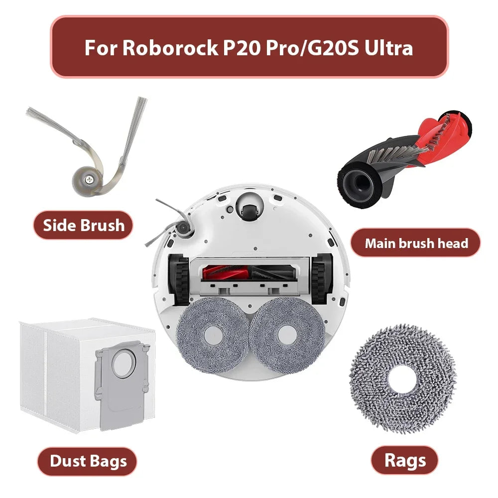 Patins de lavage compatibles Roborock Qrevo