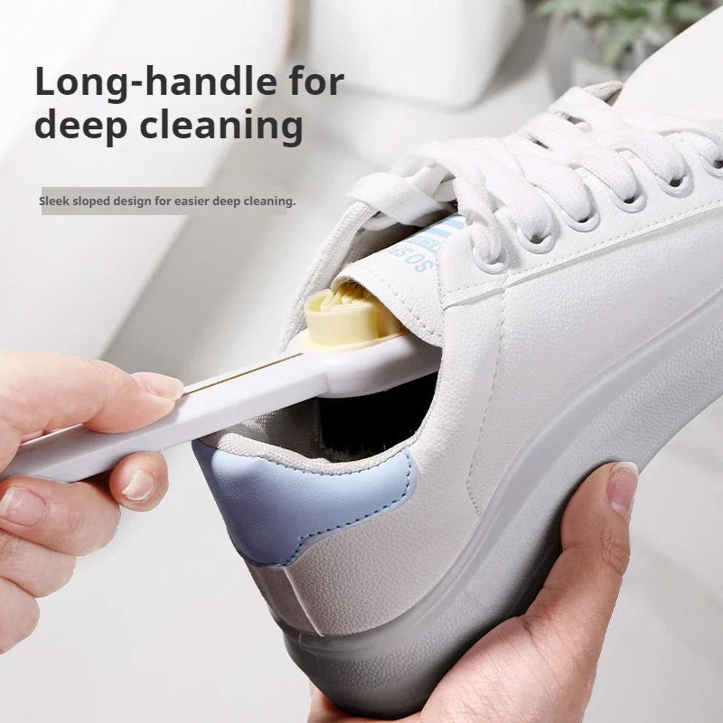 Brosse double face pour chaussures en daim et nubuck