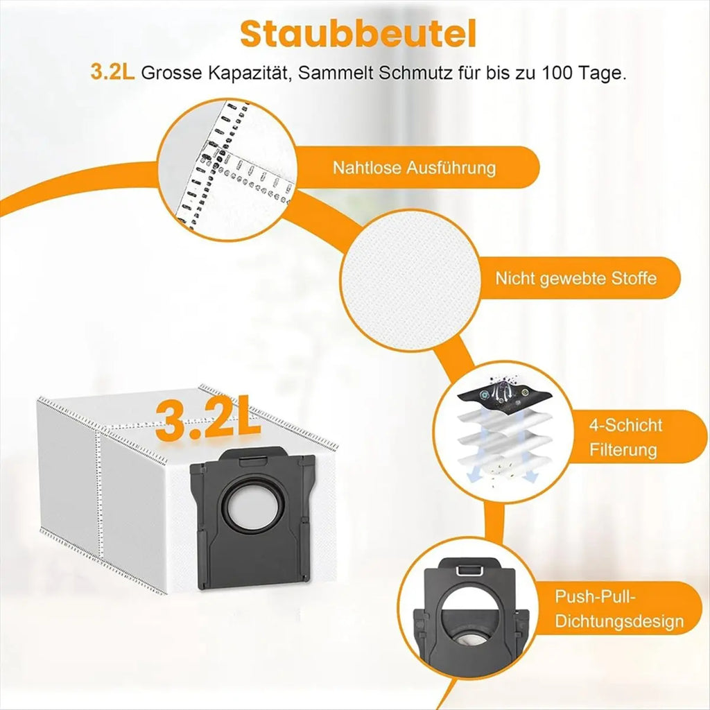 Kit d’entretien 20 pièces compatible Dreame X40 et L40 Ultra