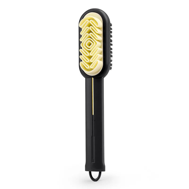 Brosse double face pour chaussures en daim et nubuck